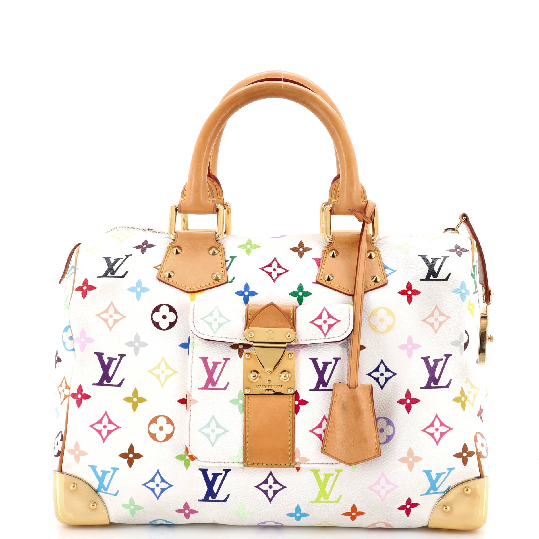 Speedy Handbag Monogram Multicolor 30