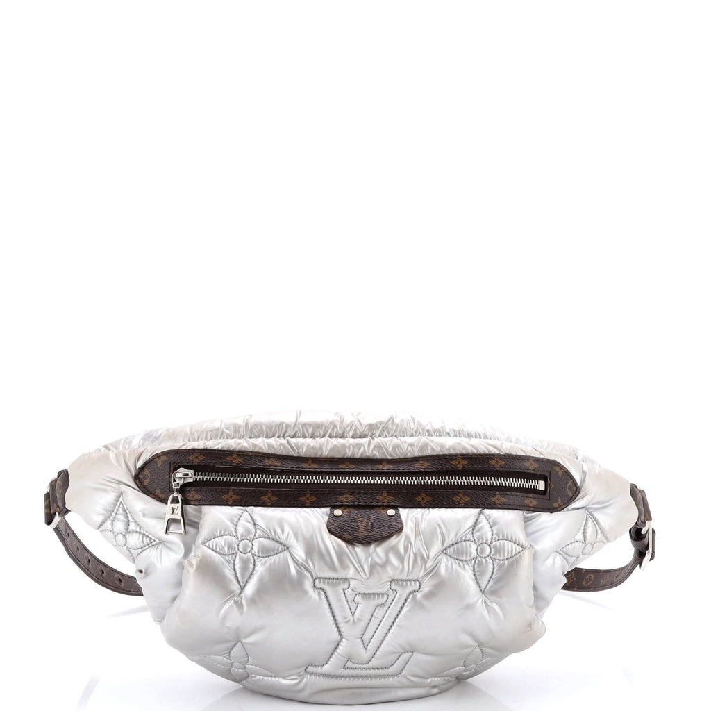 Pillow Bumbag Monogram Quilted Econyl Nylon Maxi