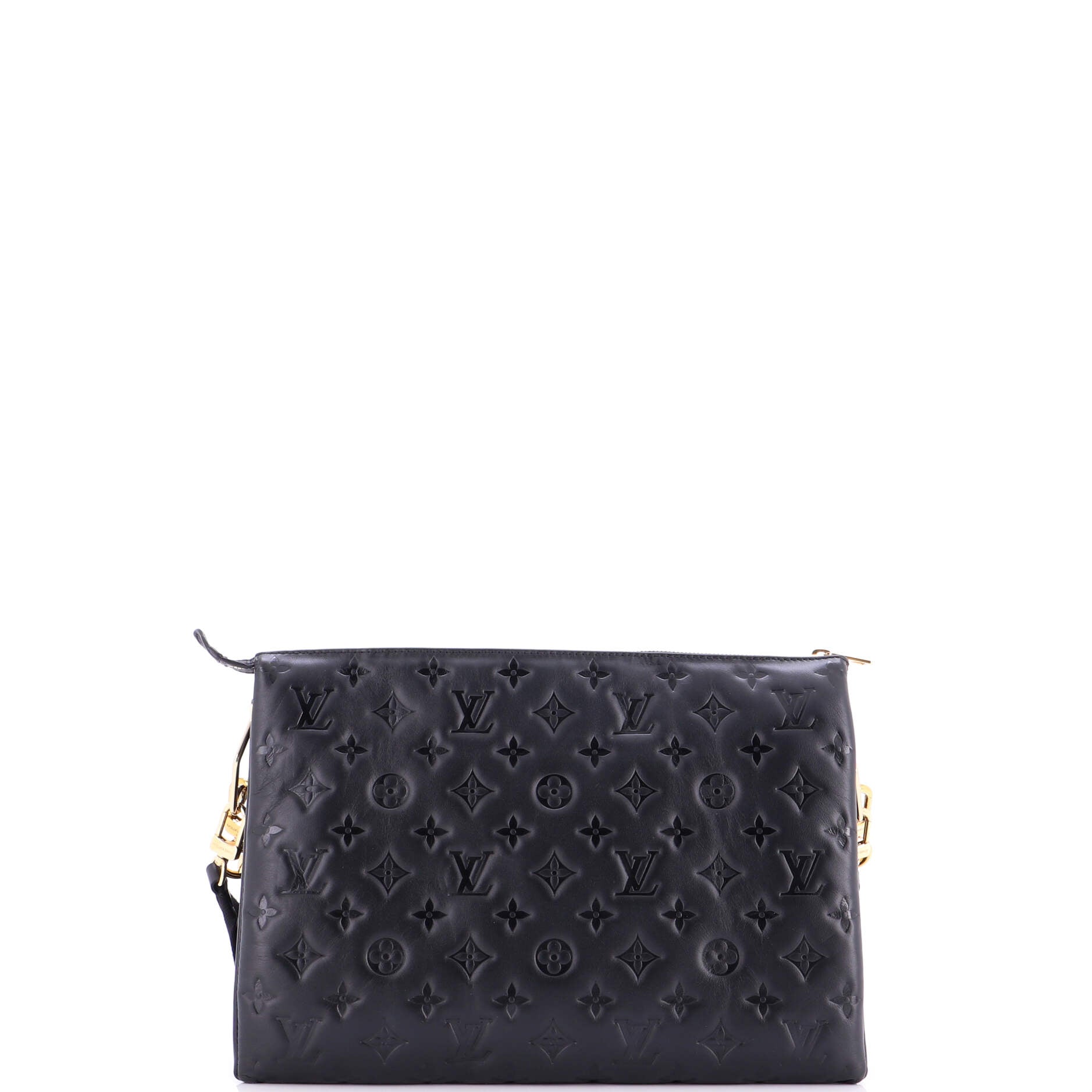 Coussin Bag Monogram Embossed Lambskin MM