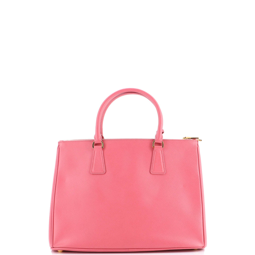 Galleria Double Zip Tote Saffiano Leather Medium
