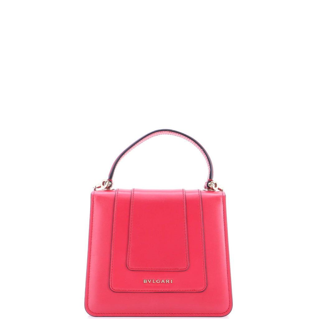 Serpenti Forever Top Handle Bag Leather Small