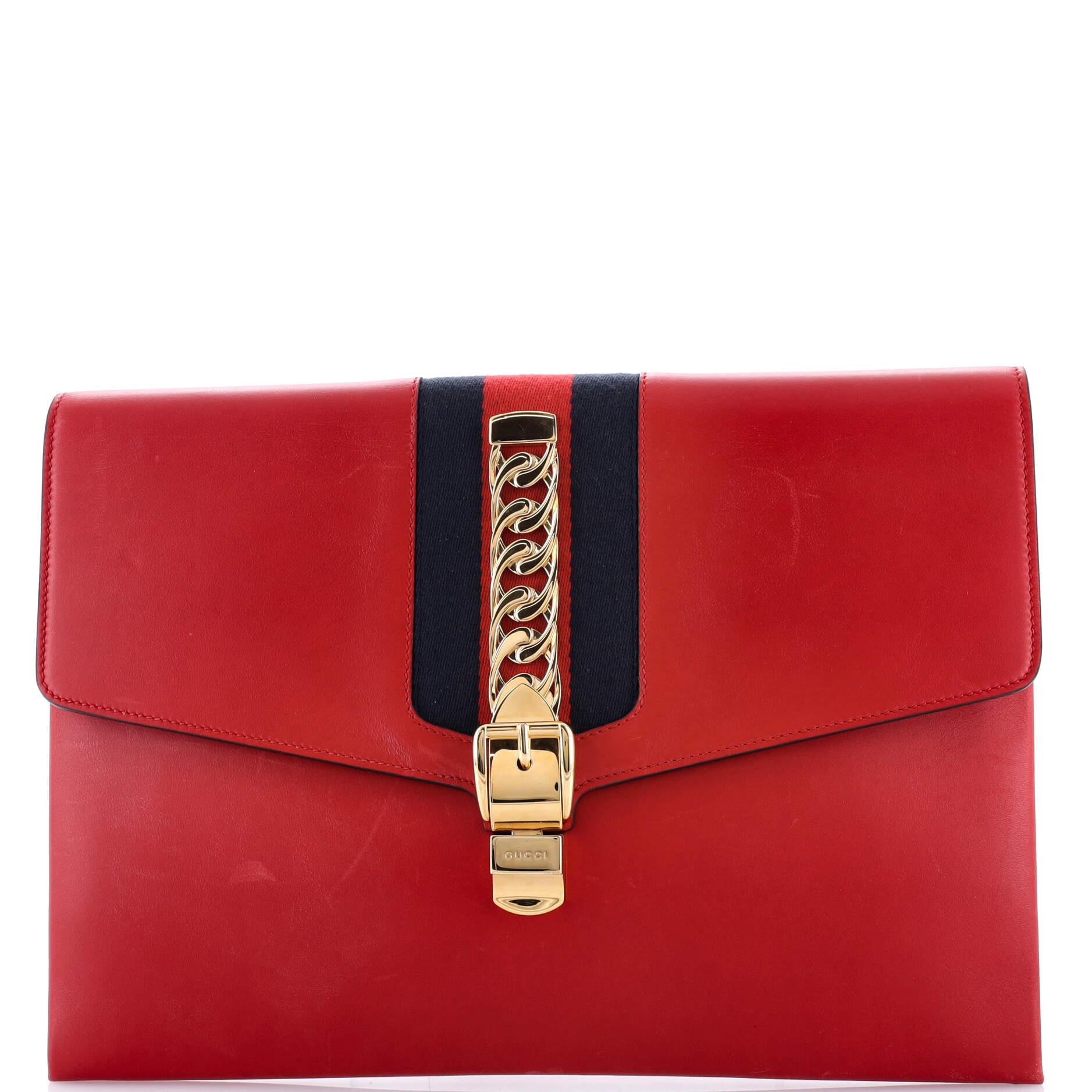 Sylvie Clutch Leather Maxi