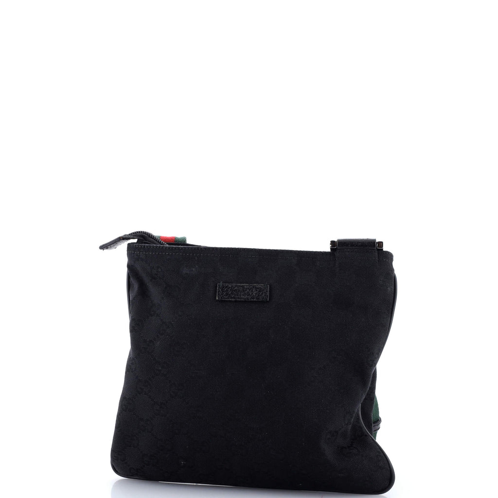 Web Strap Messenger Bag GG Canvas Small