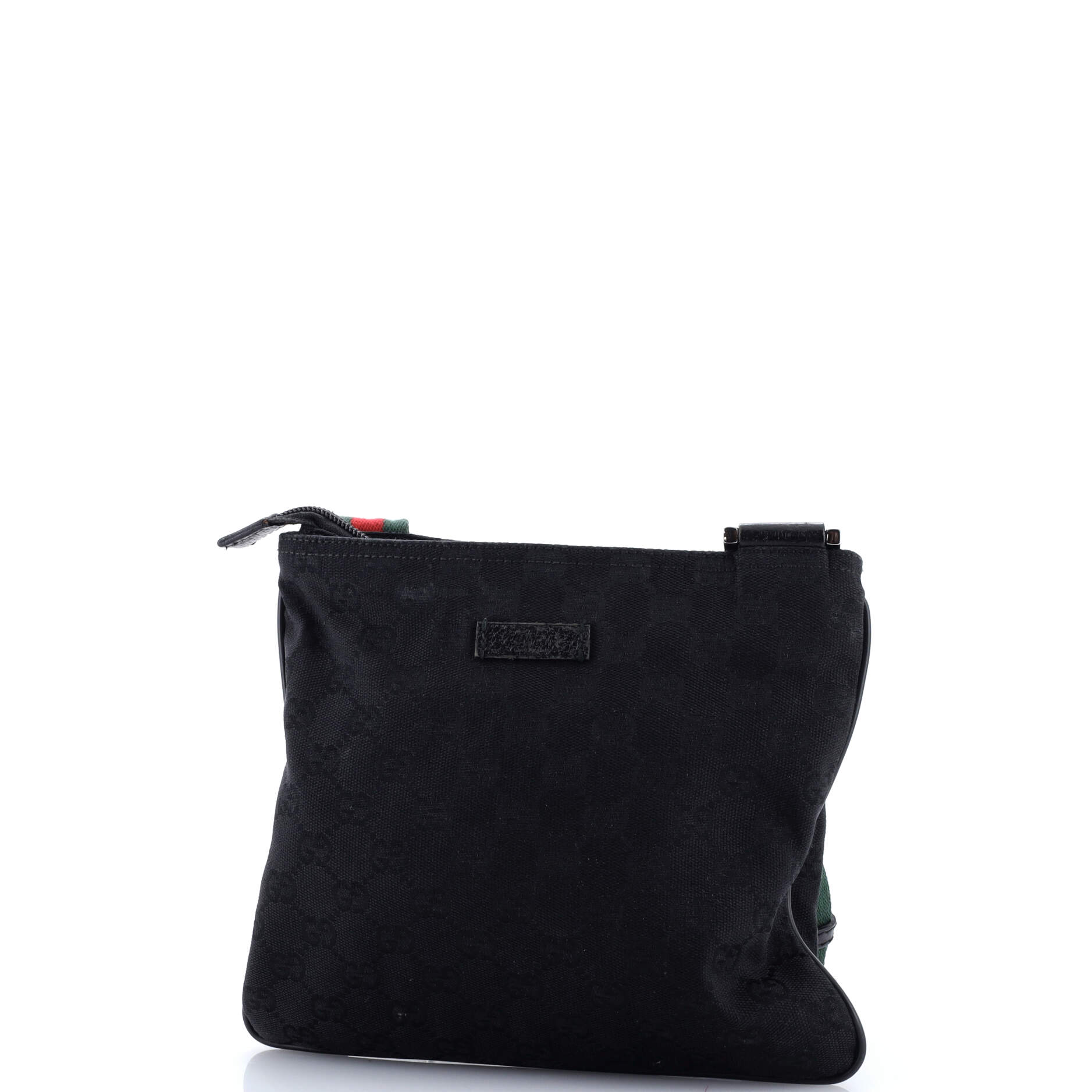 Web Strap Messenger Bag GG Canvas Small