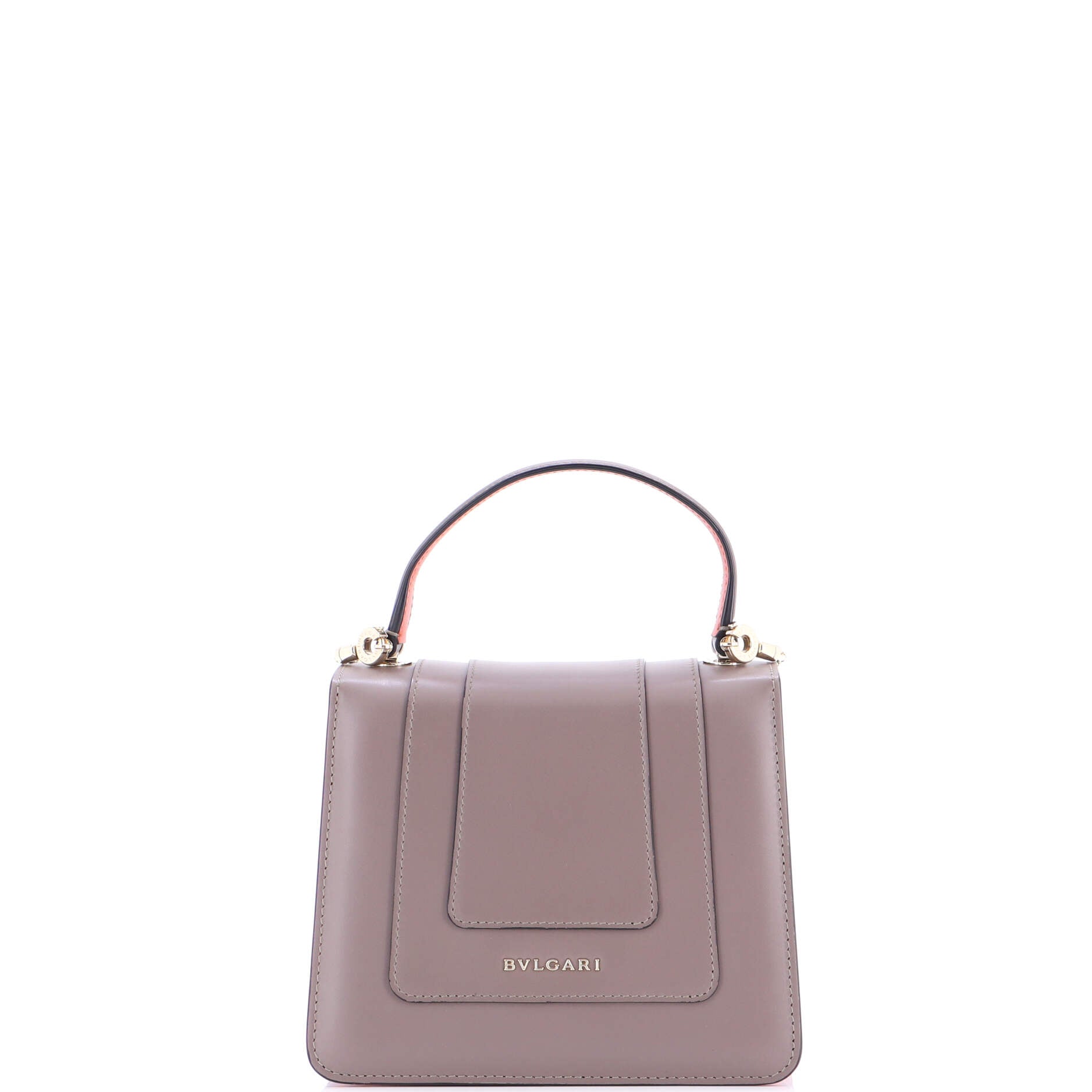Serpenti Forever Top Handle Bag Leather Small
