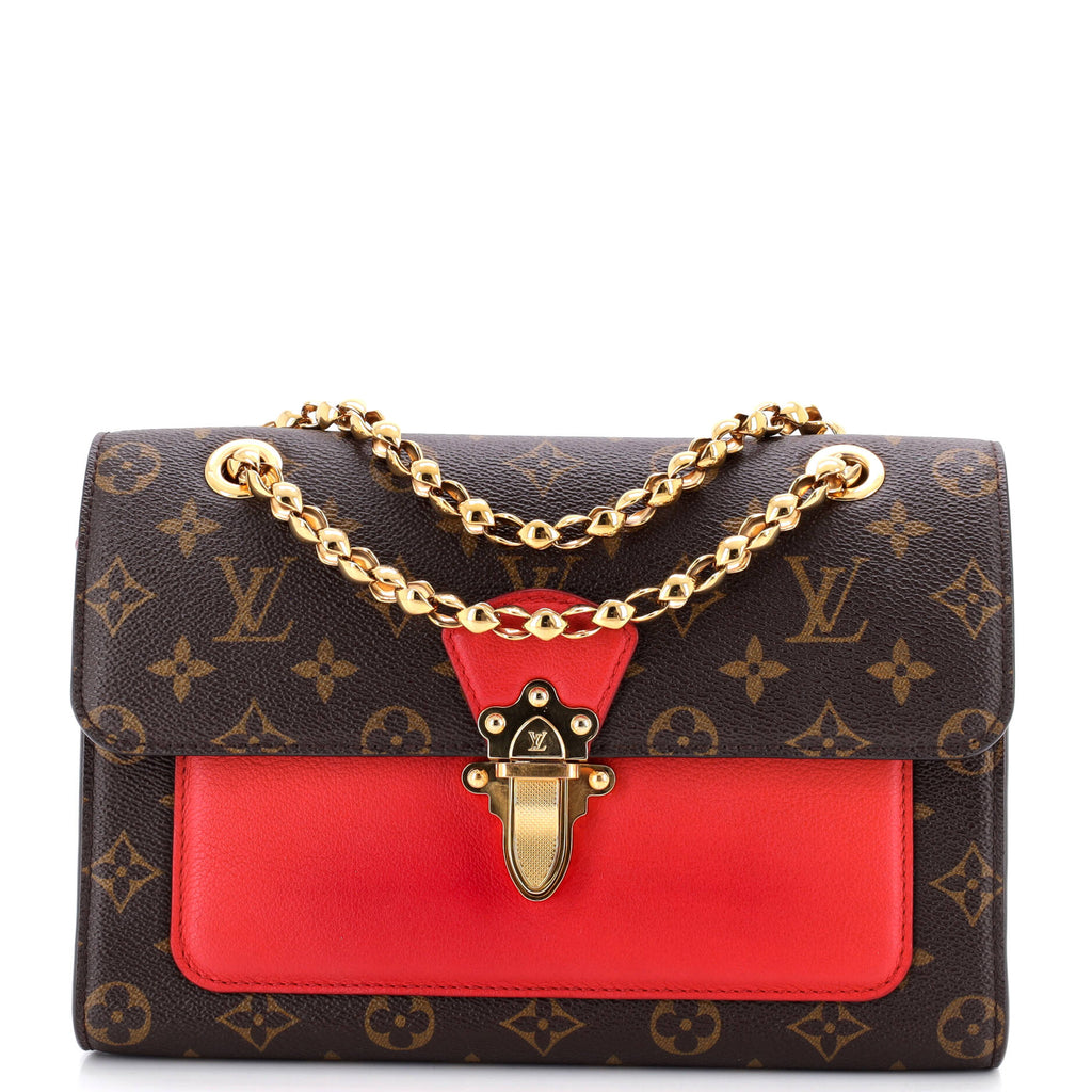 Victoire Handbag Monogram Canvas and Leather