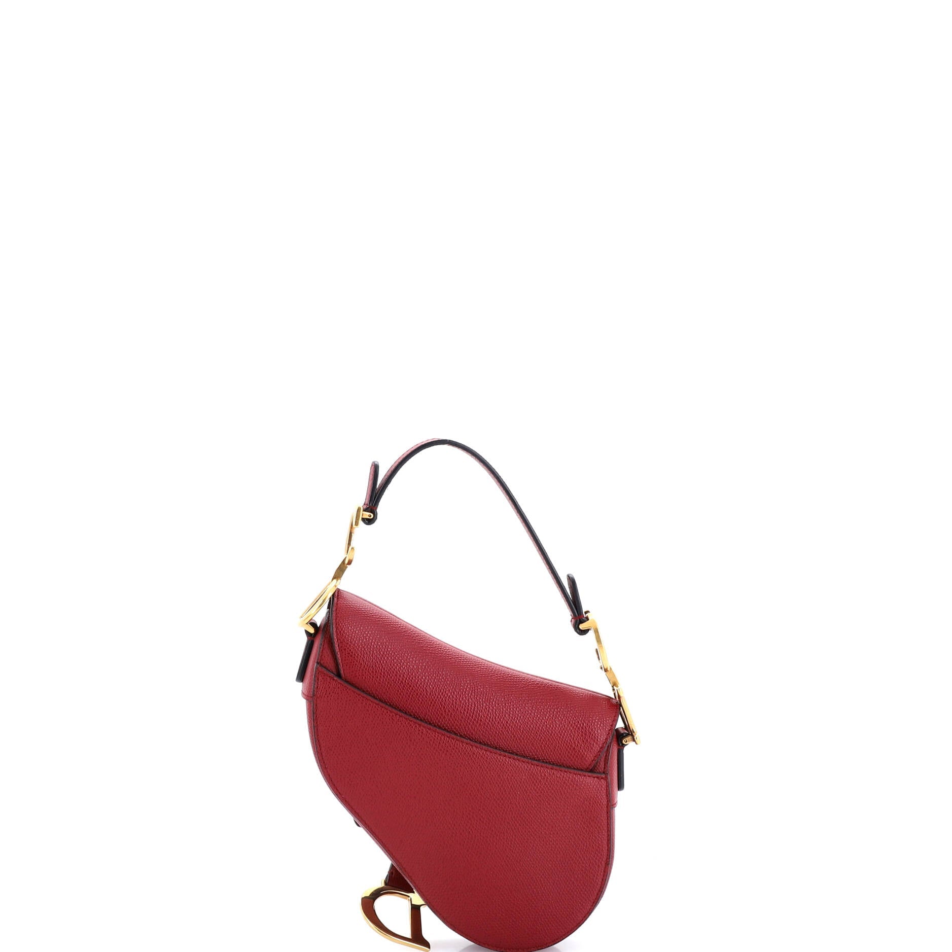 Saddle Handbag Leather Mini