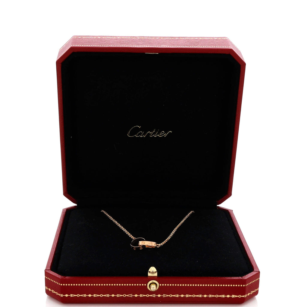 Love Interlocking Necklace 18K Yellow Gold