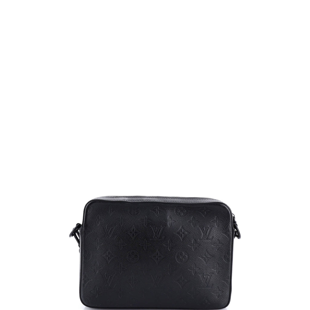 Trio Messenger Bag Monogram Shadow Leather