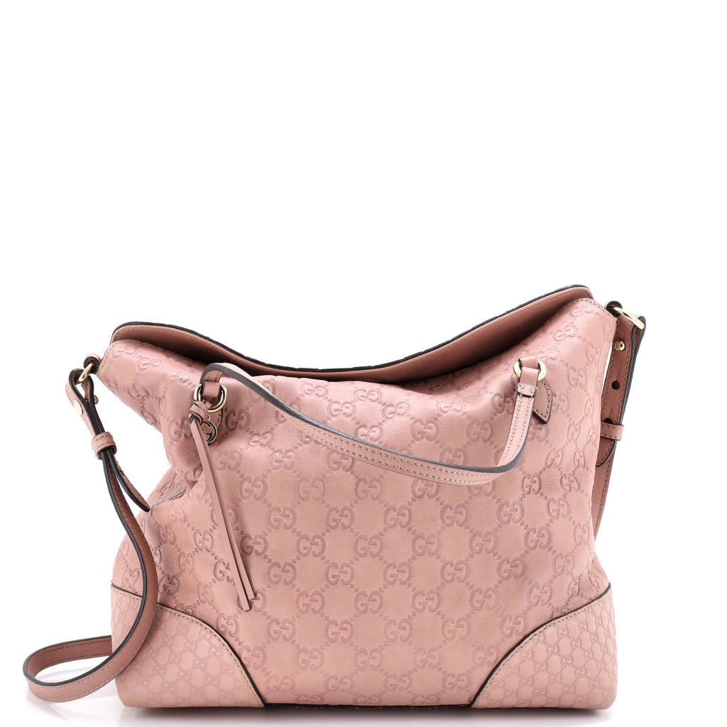 Bree Convertible Top Handle Bag Guccissima Leather Medium
