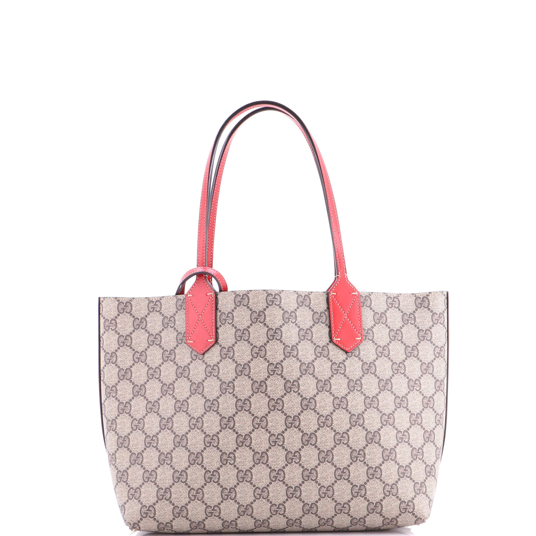 Reversible Tote GG Print Leather Small