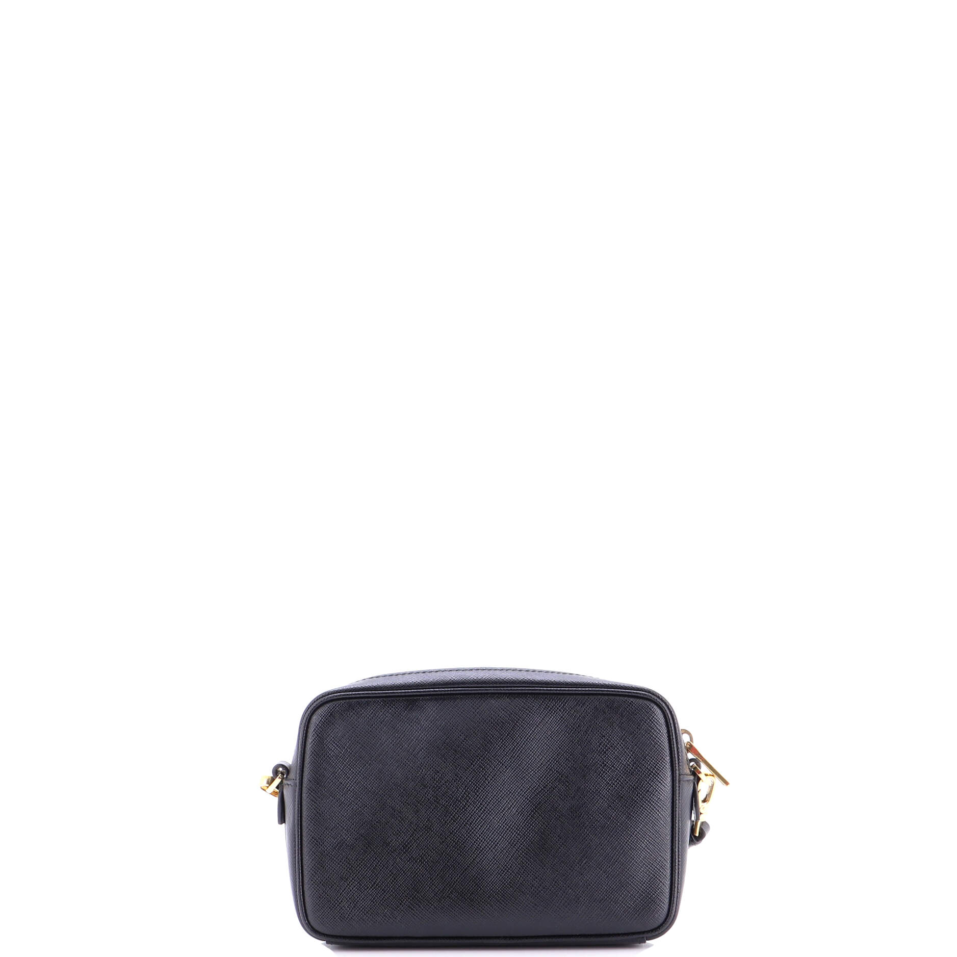 Monochrome Camera Bag Saffiano Leather Small