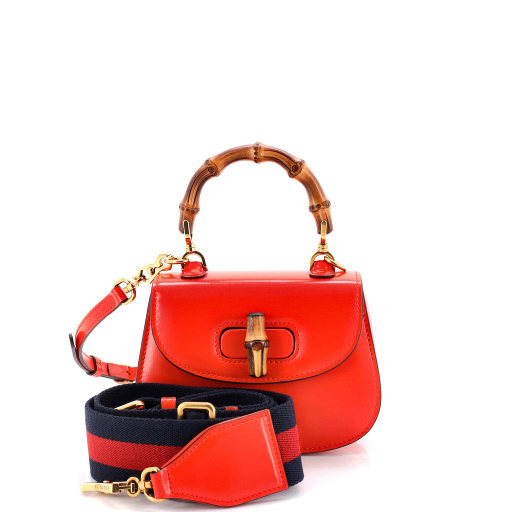 Bamboo 1947 Top Handle Bag Leather Mini