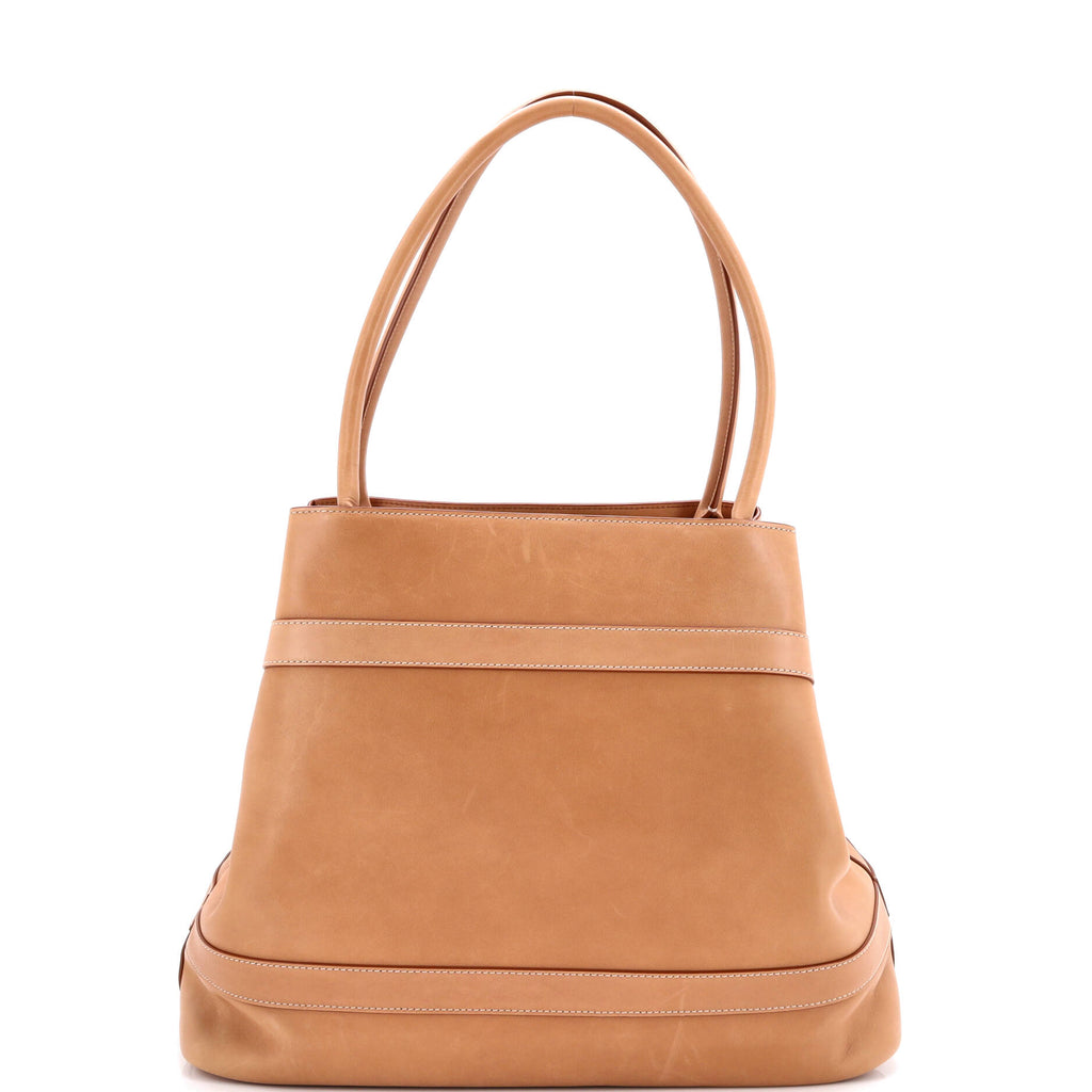 Rive Gauche Tote Bag Leather Large