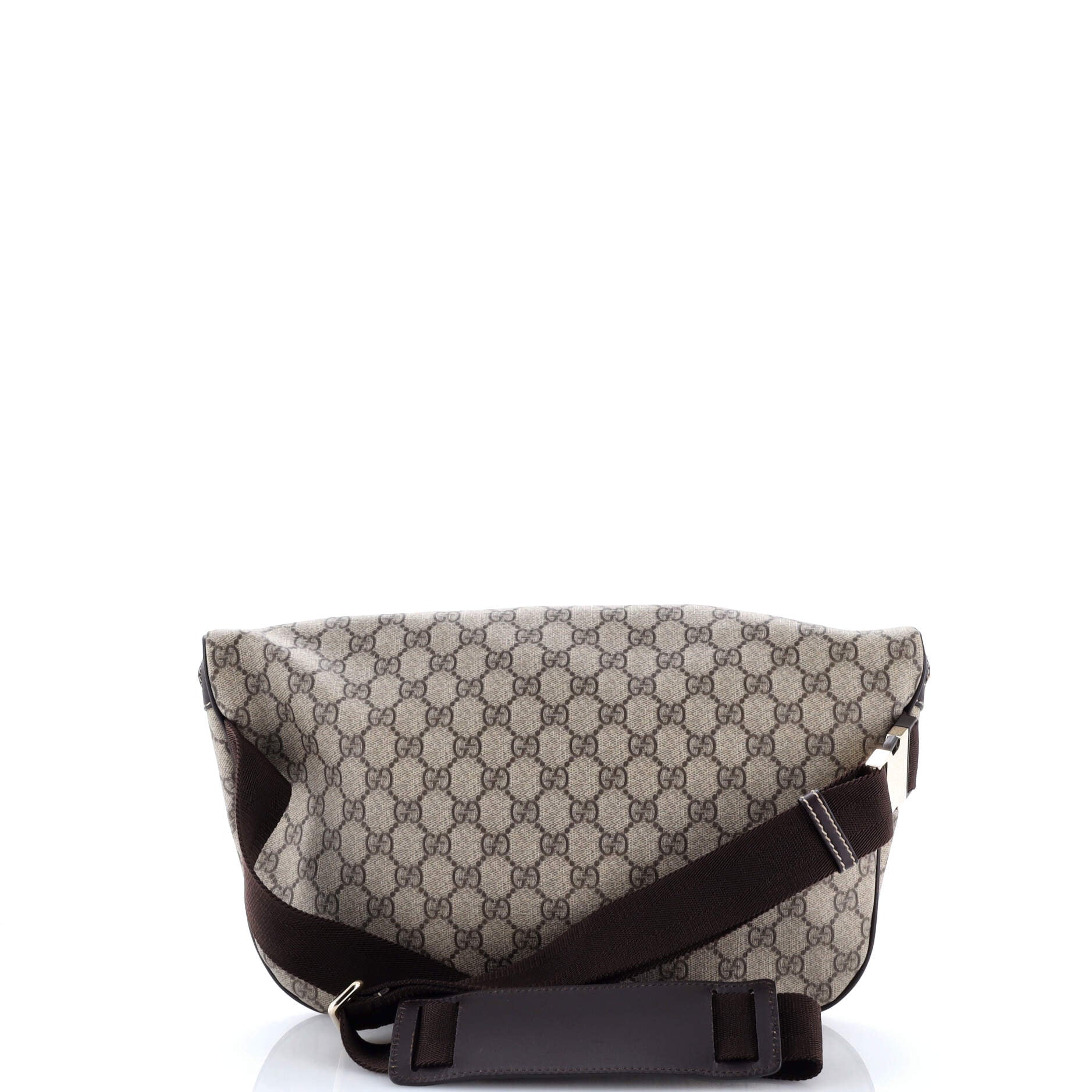 Belt Bag GG Coated Canvas with Leather Large