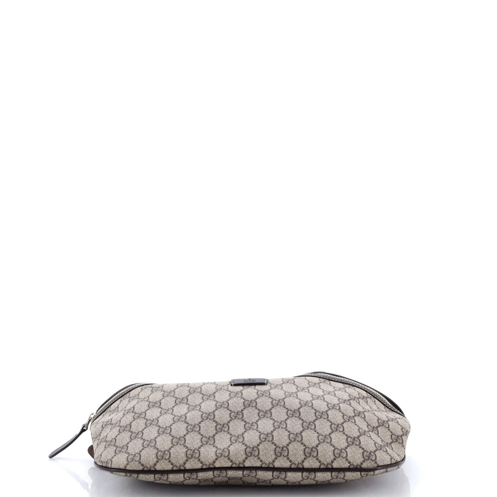 Belt Bag GG Coated Canvas with Leather Large
