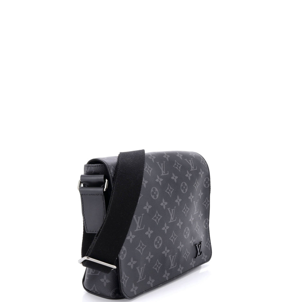 District Messenger Bag Monogram Eclipse Canvas PM