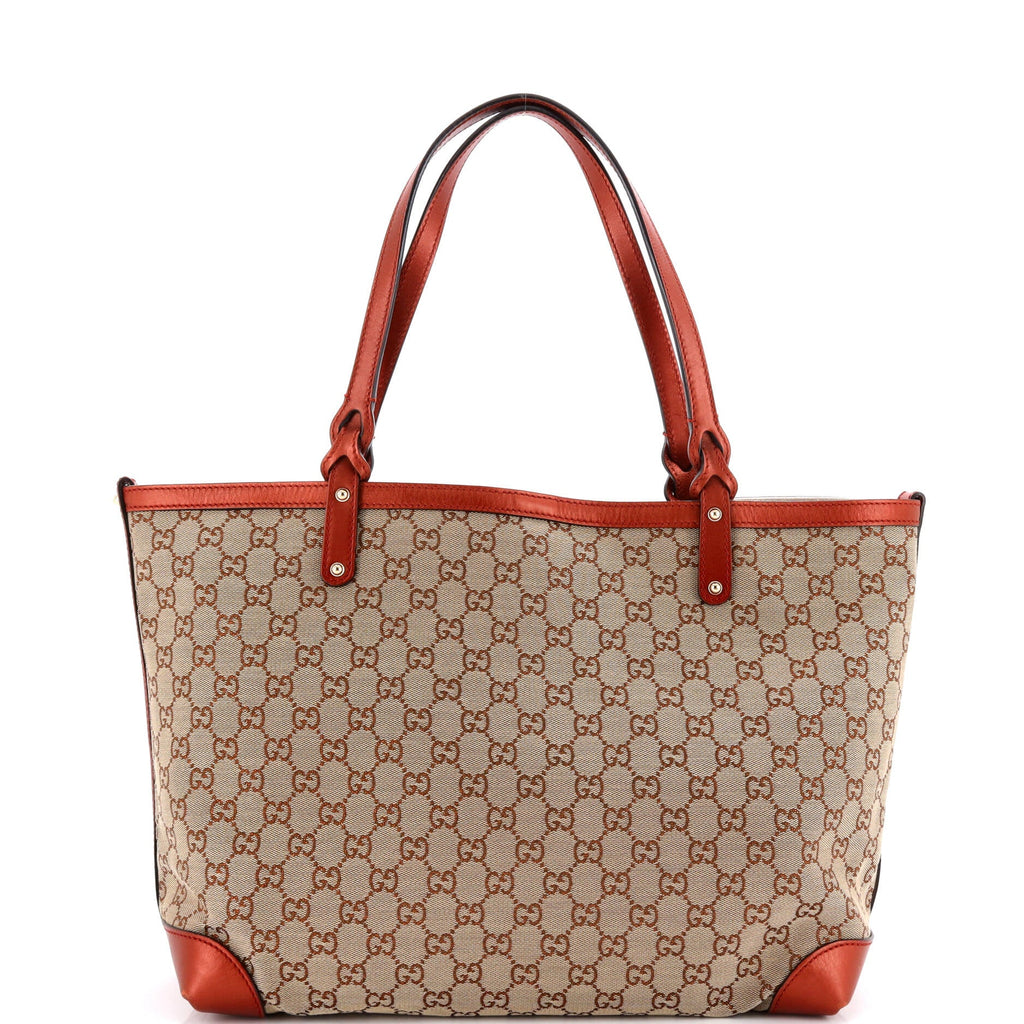 Craft Tote GG Canvas with Leather Medium