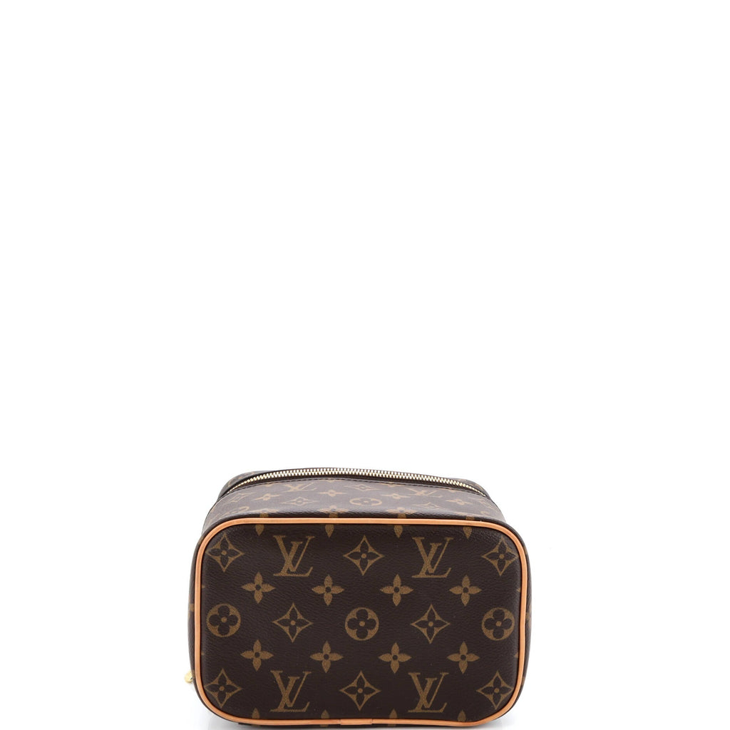Nice Vanity Case Monogram Canvas Mini