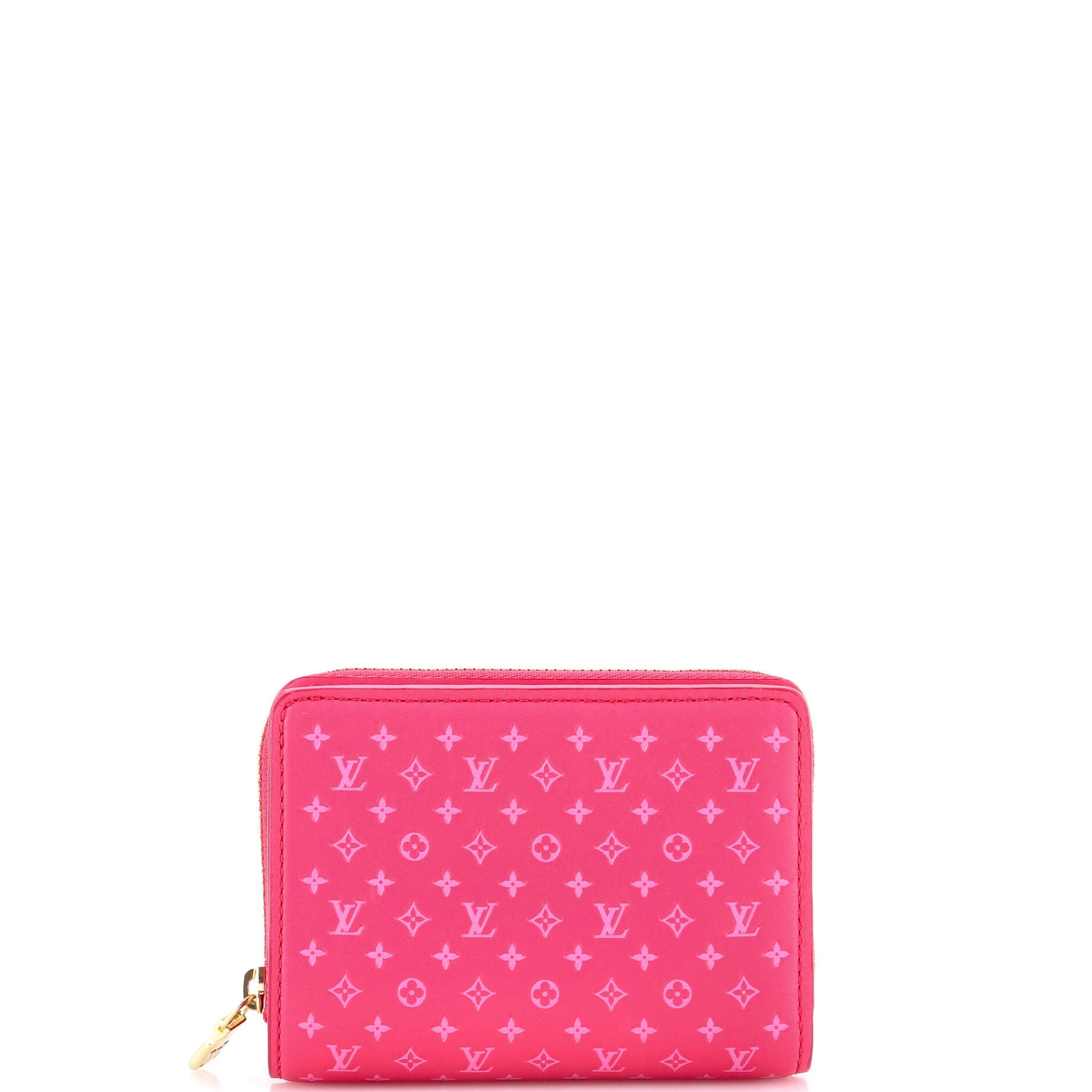 Lou Wallet Nanogram Embossed Leather