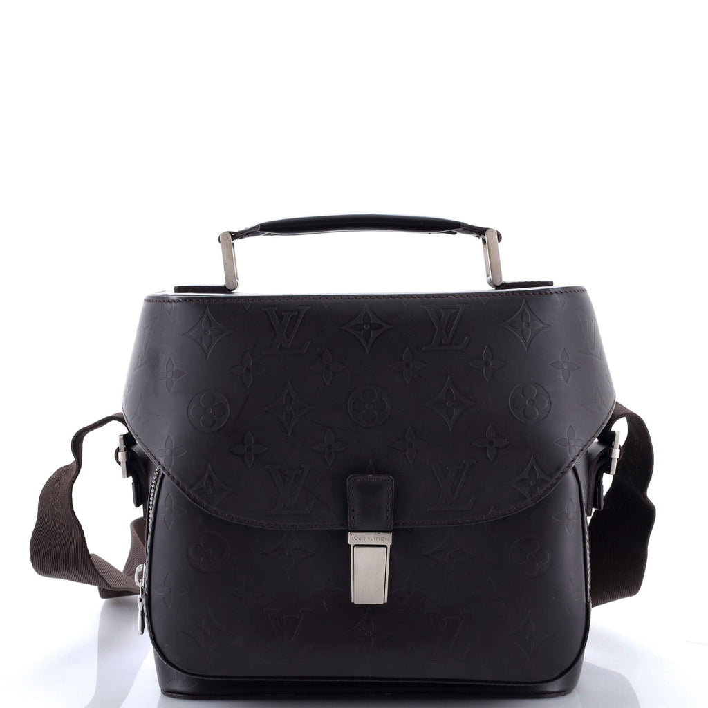 Charly Camera Bag Monogram Glace Leather