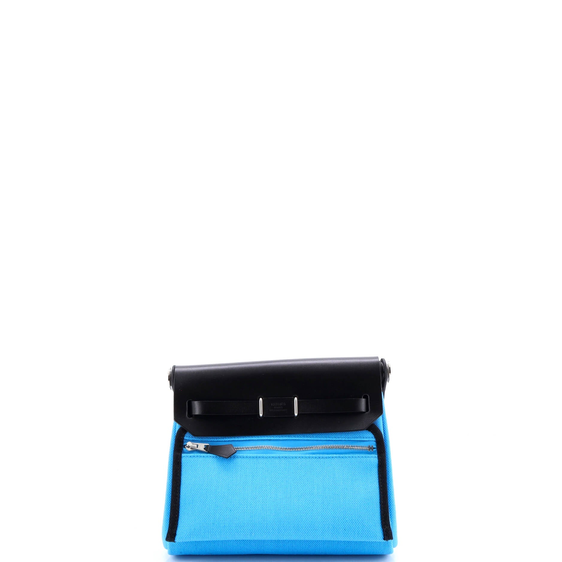 Herbag Zip Toile and Leather 20
