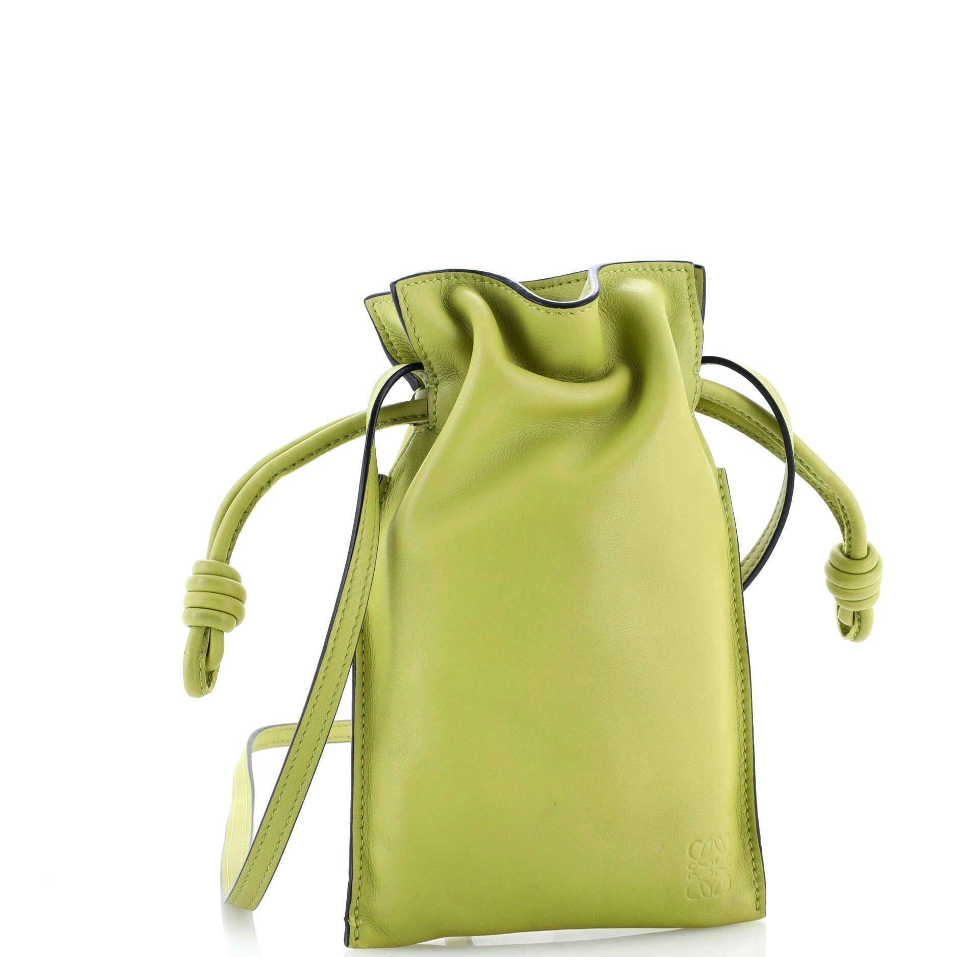 Flamenco Knot Bag Leather Mini