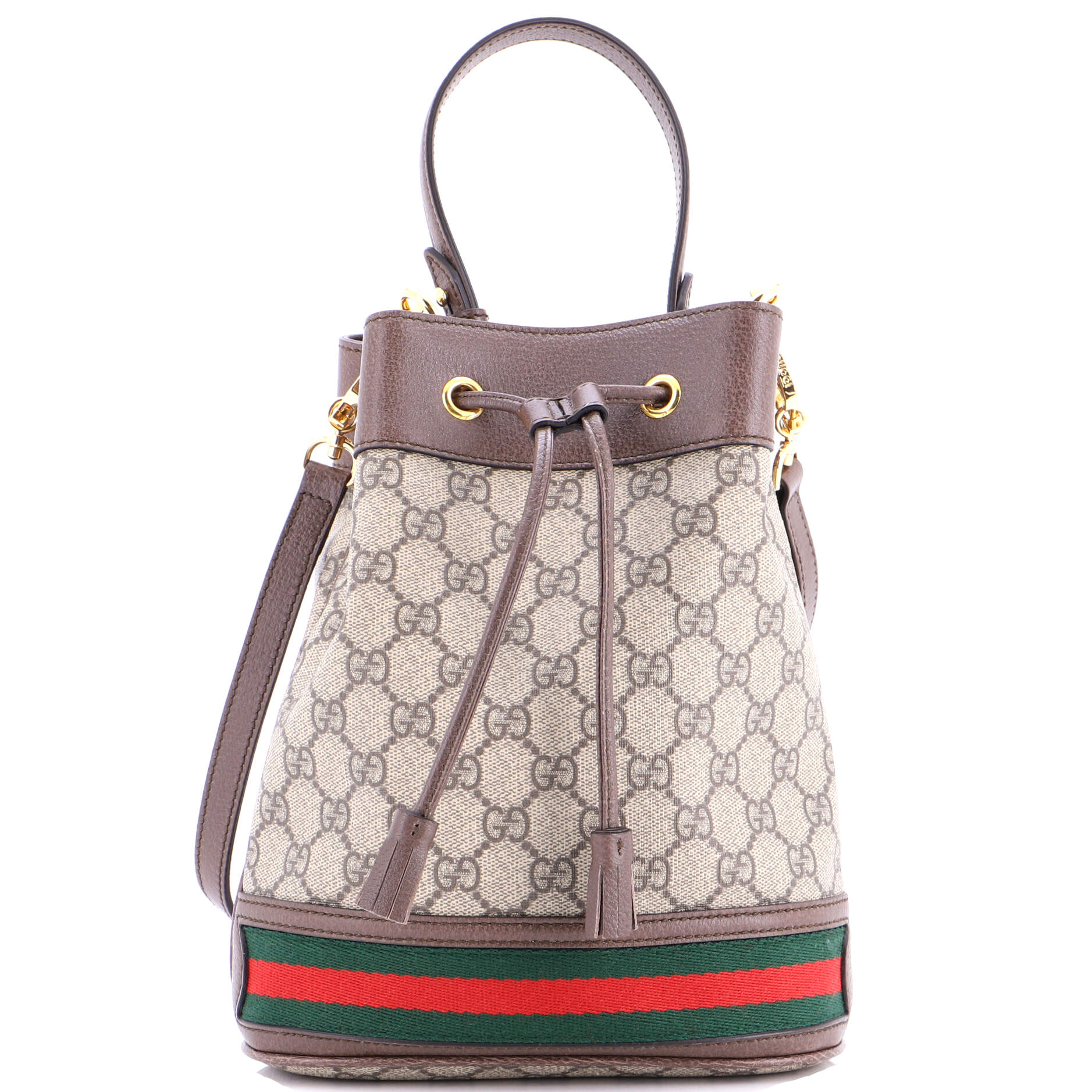Ophidia Bucket Bag GG Coated Canvas Small
