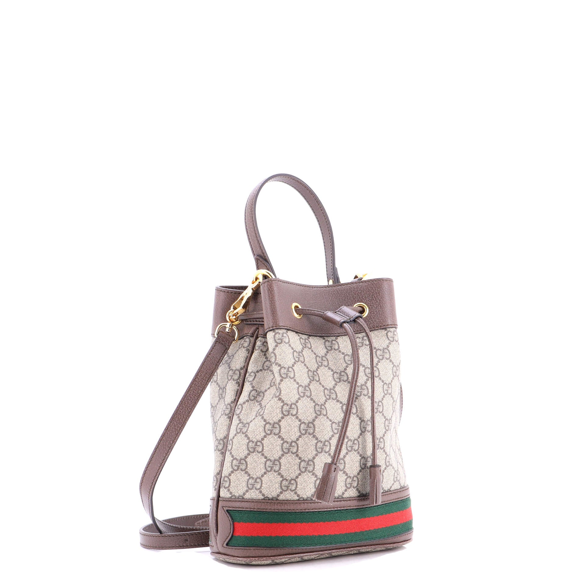 Ophidia Bucket Bag GG Coated Canvas Small
