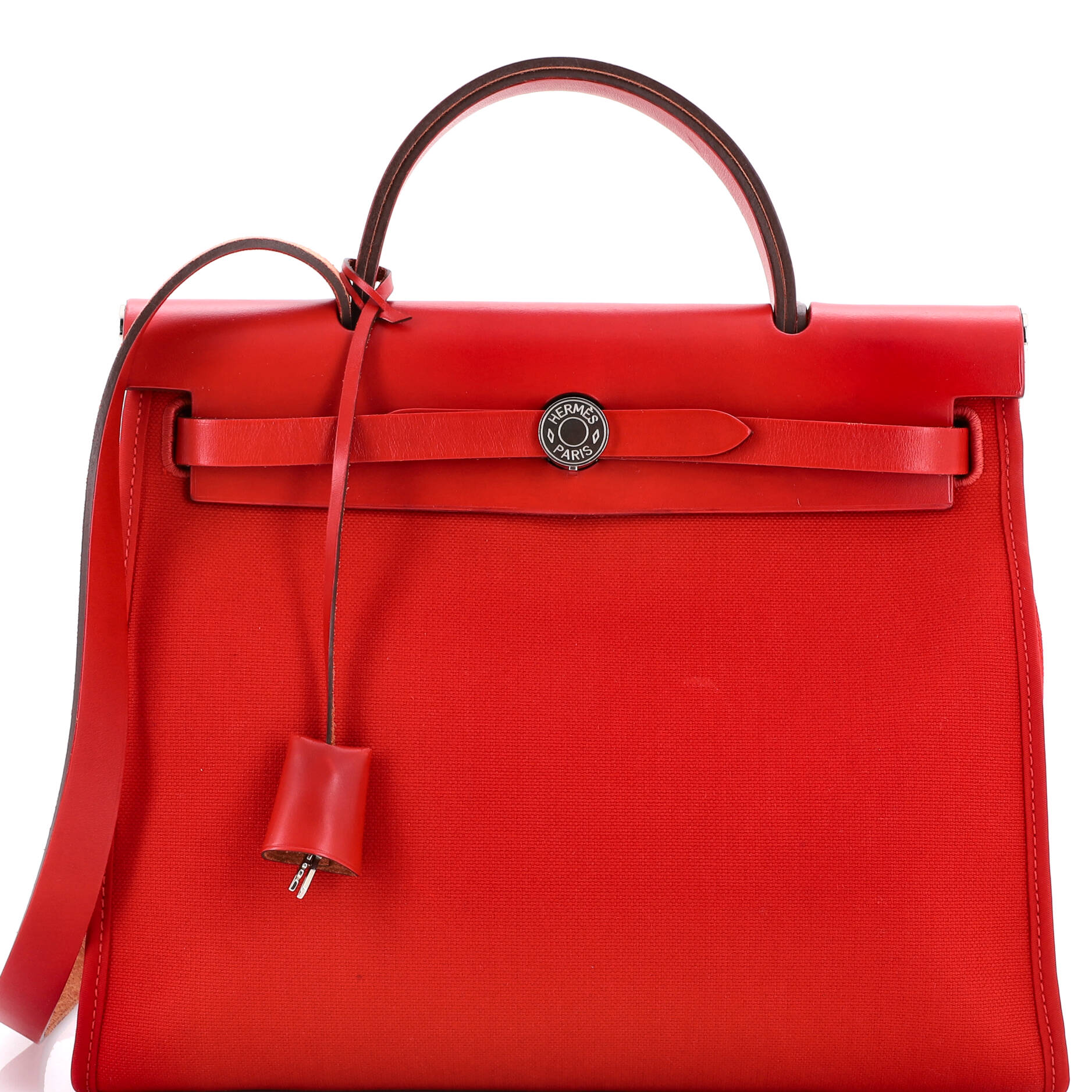 Herbag Zip Leather and Toile 31