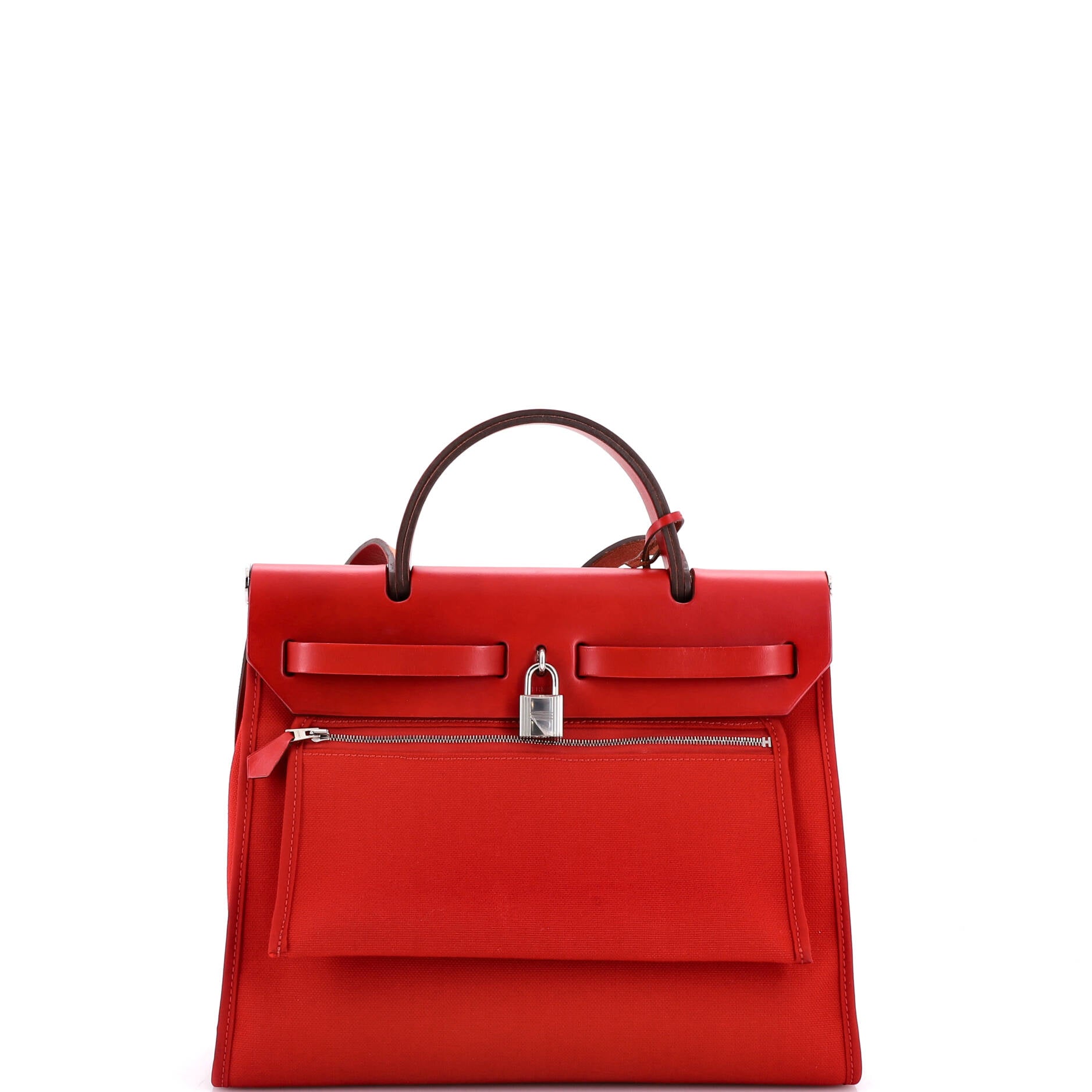 Herbag Zip Leather and Toile 31