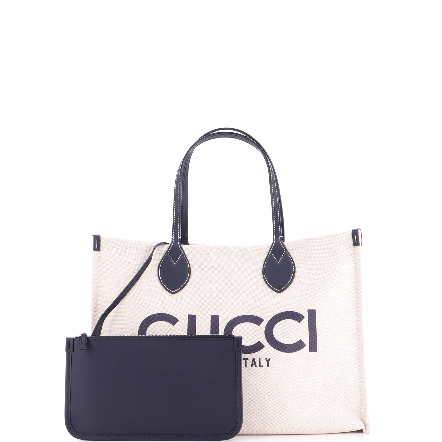 Logo Shopper Tote Printed Canvas Medium