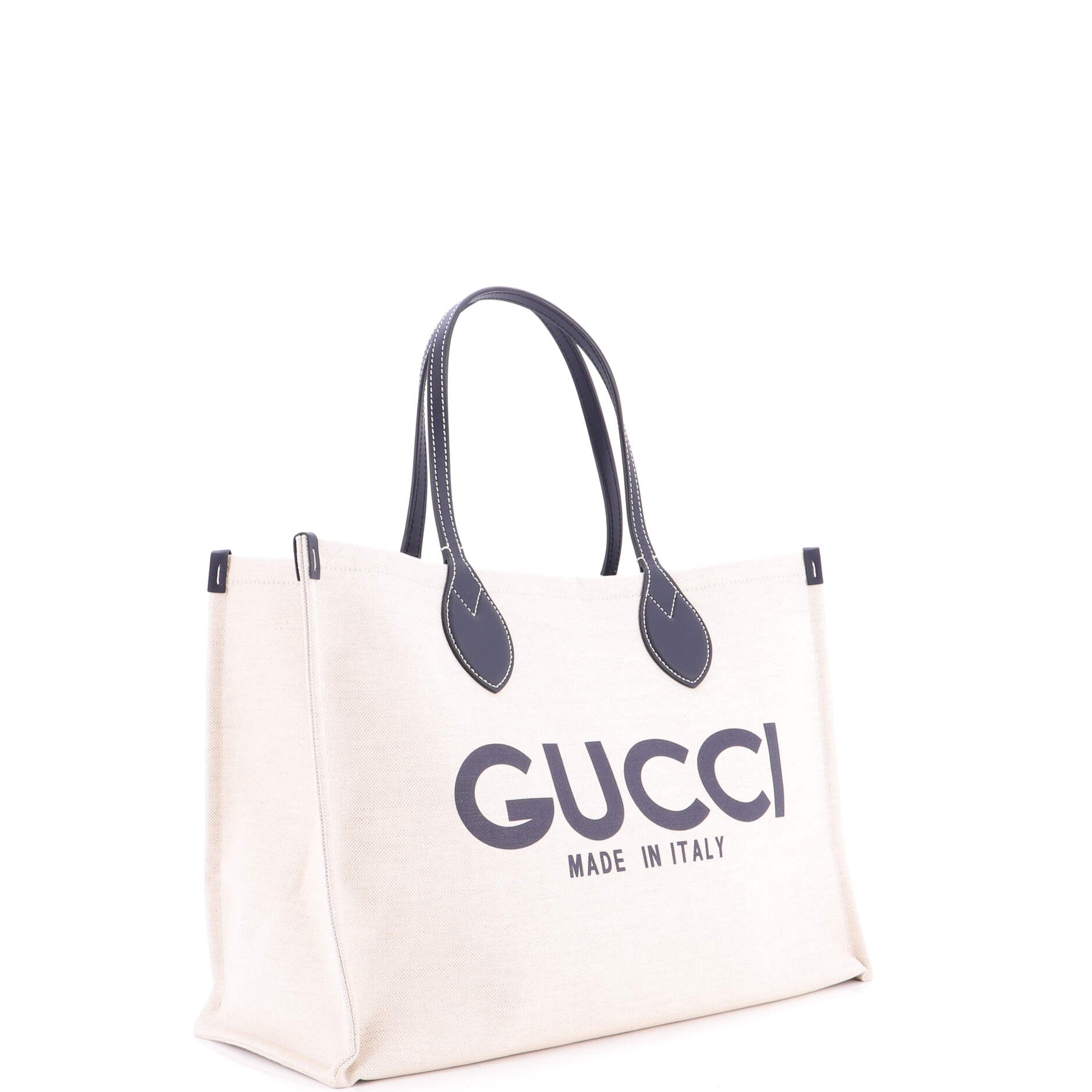 Logo Shopper Tote Printed Canvas Medium