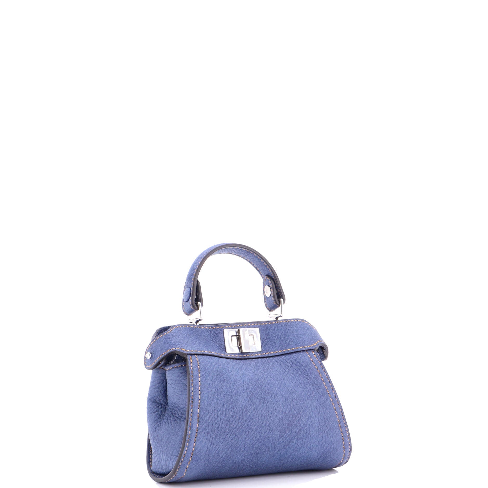 Peekaboo Bag Leather Nano