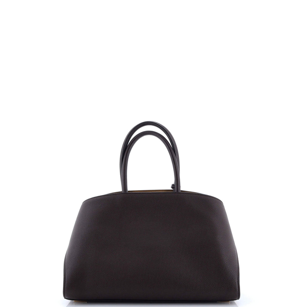 Hug Top Handle Bag Leather Small