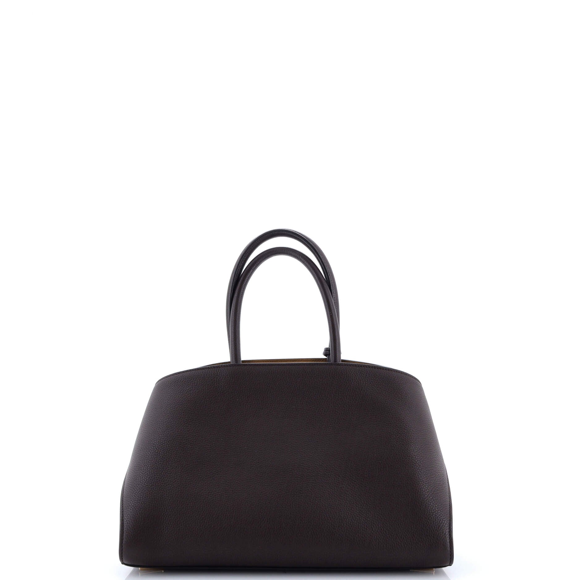 Hug Top Handle Bag Leather Small