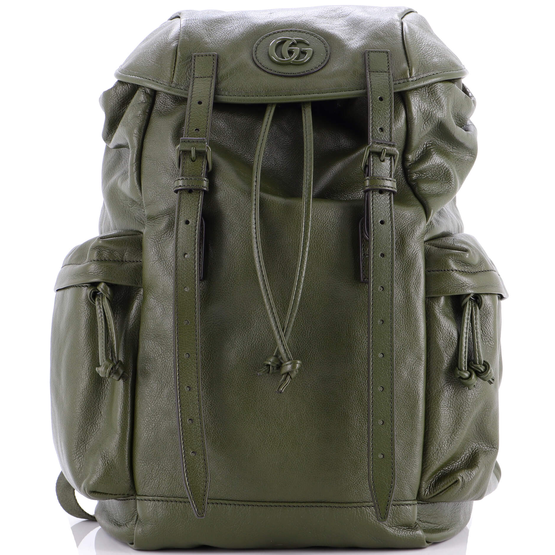 Tonal GG Double Pocket Belt Backpack Leather Large