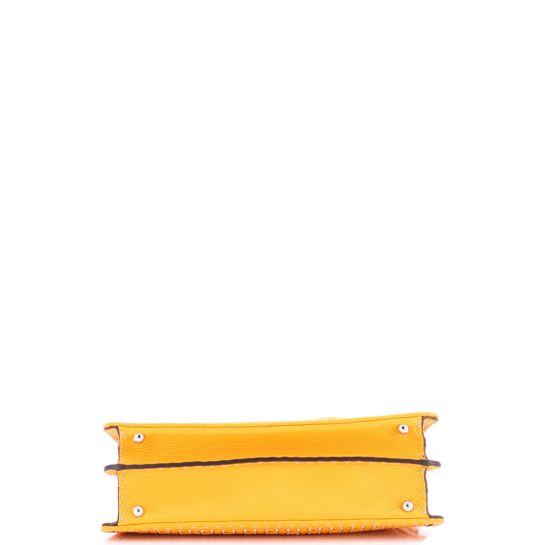 Selleria Peekaboo ISeeU Bag Zucca Woven Leather Medium