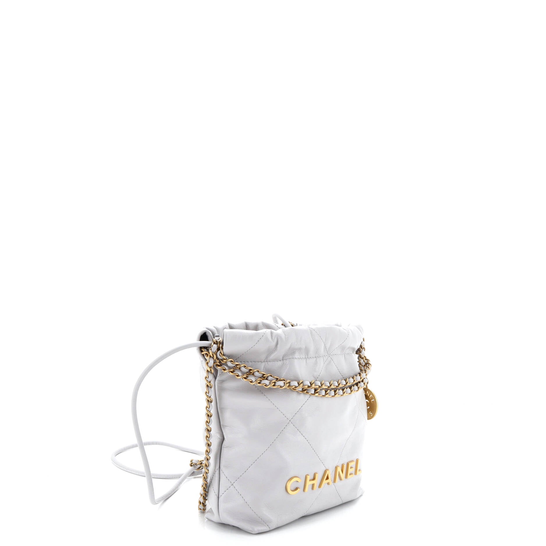 22 Chain Hobo Quilted Calfskin Mini