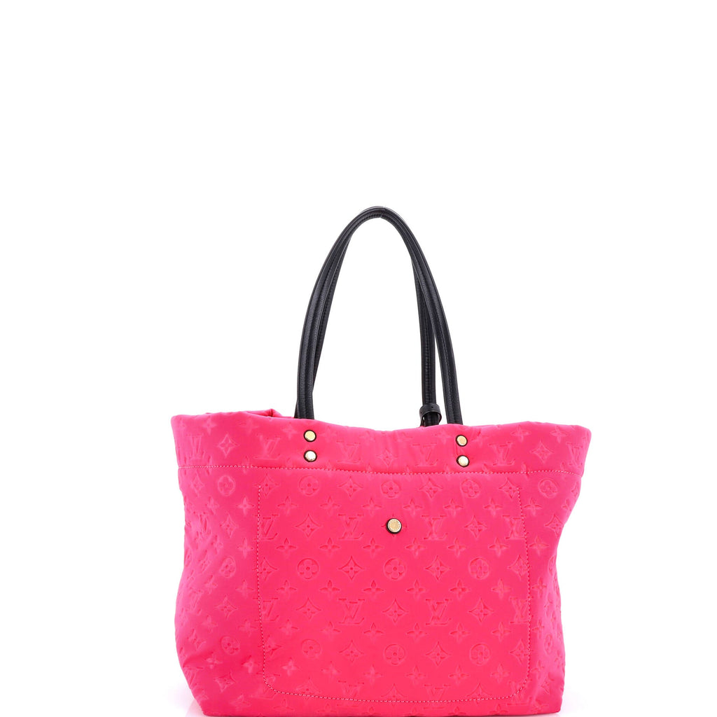 Scuba Tote Monogram Embossed Neoprene MM