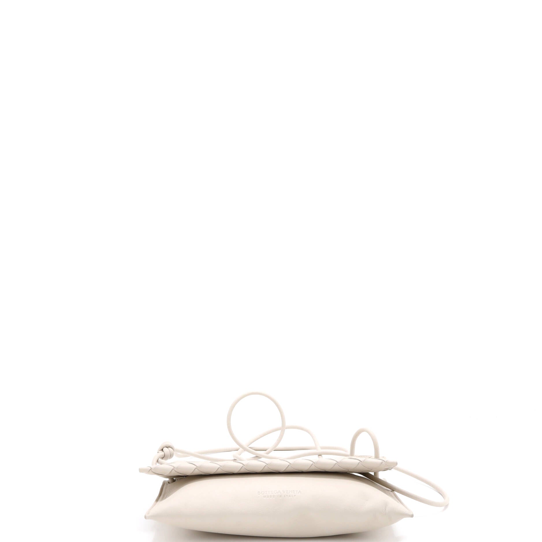 Double Pouch Crossbody Bag Intrecciato Nappa