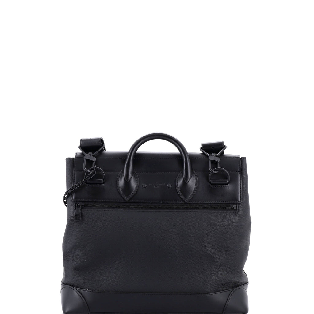Steamer Bag Rainbow Taiga Leather PM