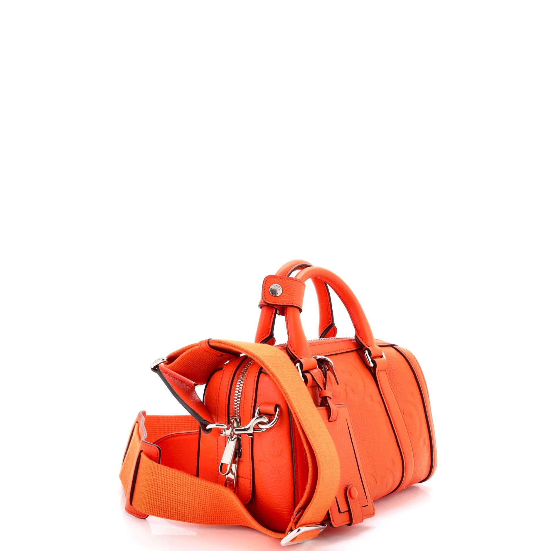 Duffle Bag Jumbo GG Embossed Leather Mini