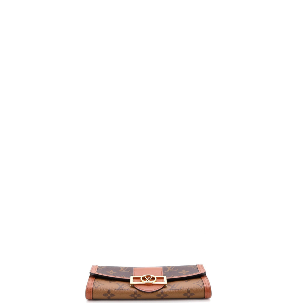 Sarah Dauphine Wallet Reverse Monogram Canvas