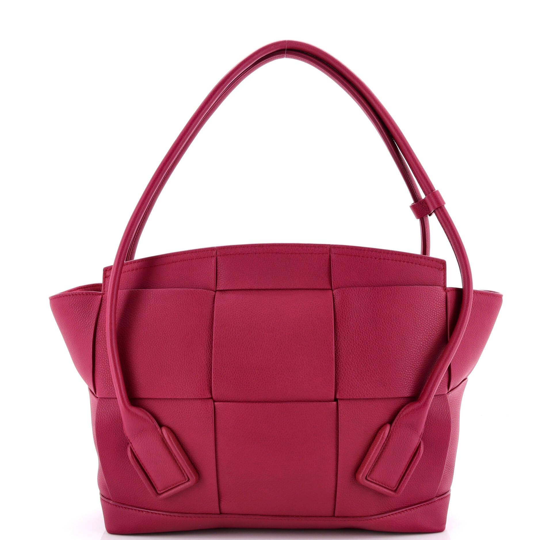 Arco Bag Maxi Intrecciato Leather Medium