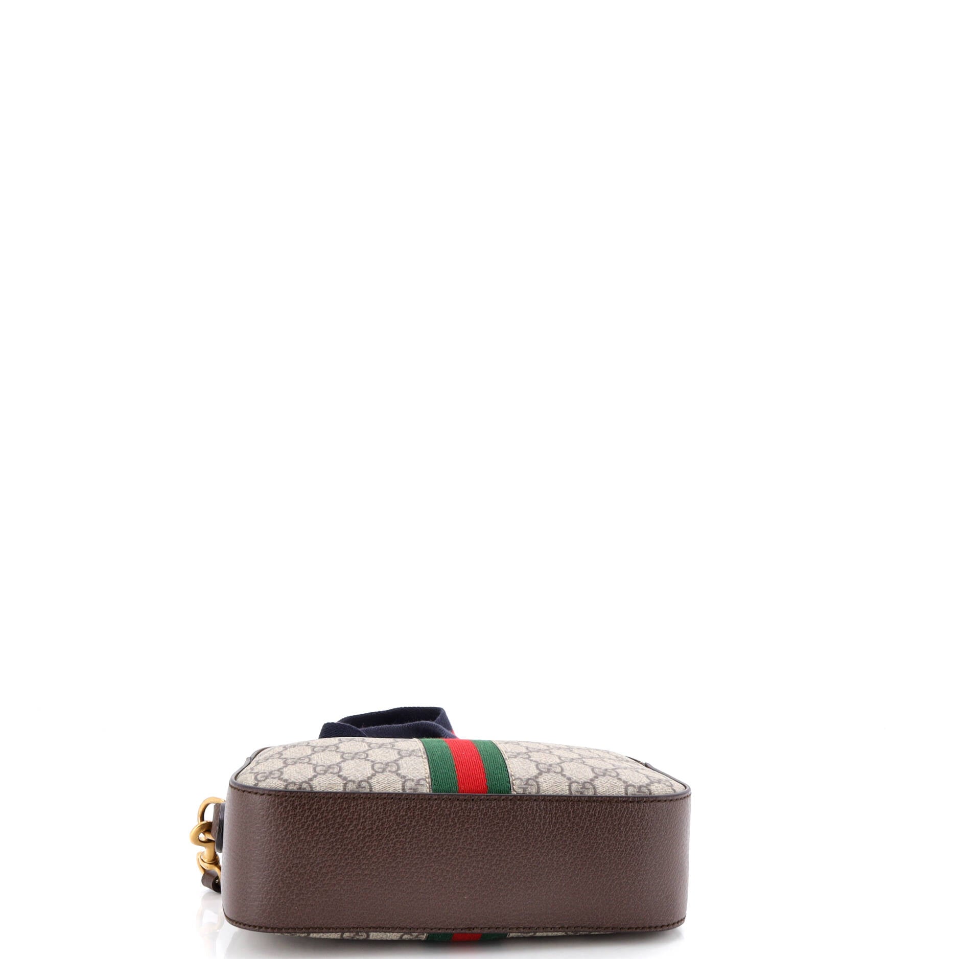 Ophidia Convertible Camera Bag GG Coated Canvas with Leather Small