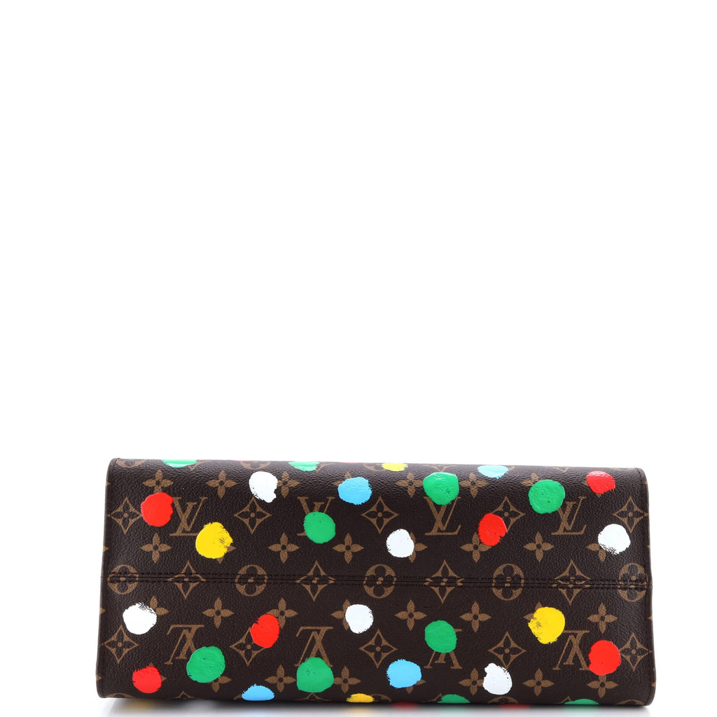 OnTheGo Tote Yayoi Kusama Painted Dots Monogram Canvas MM