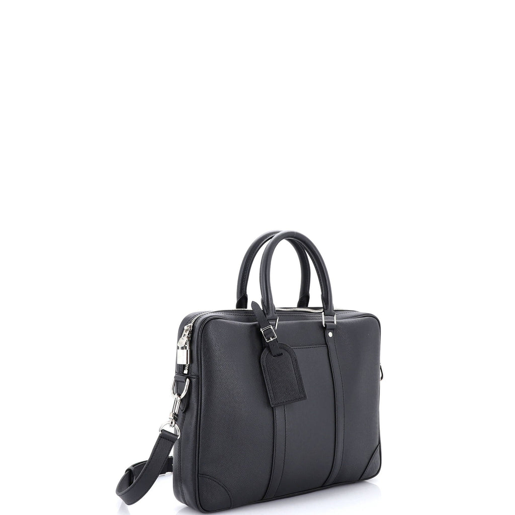 Porte-Documents Voyage Briefcase Taiga Leather PM