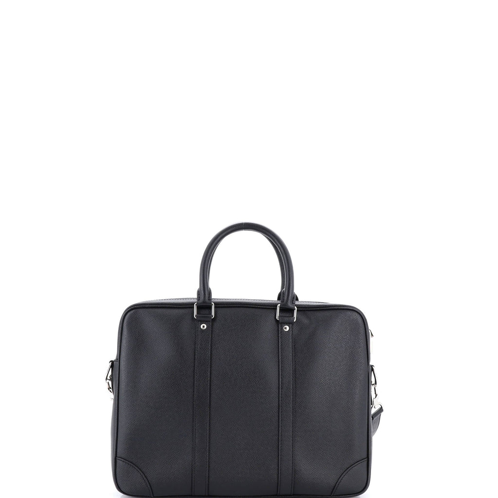 Porte-Documents Voyage Briefcase Taiga Leather PM