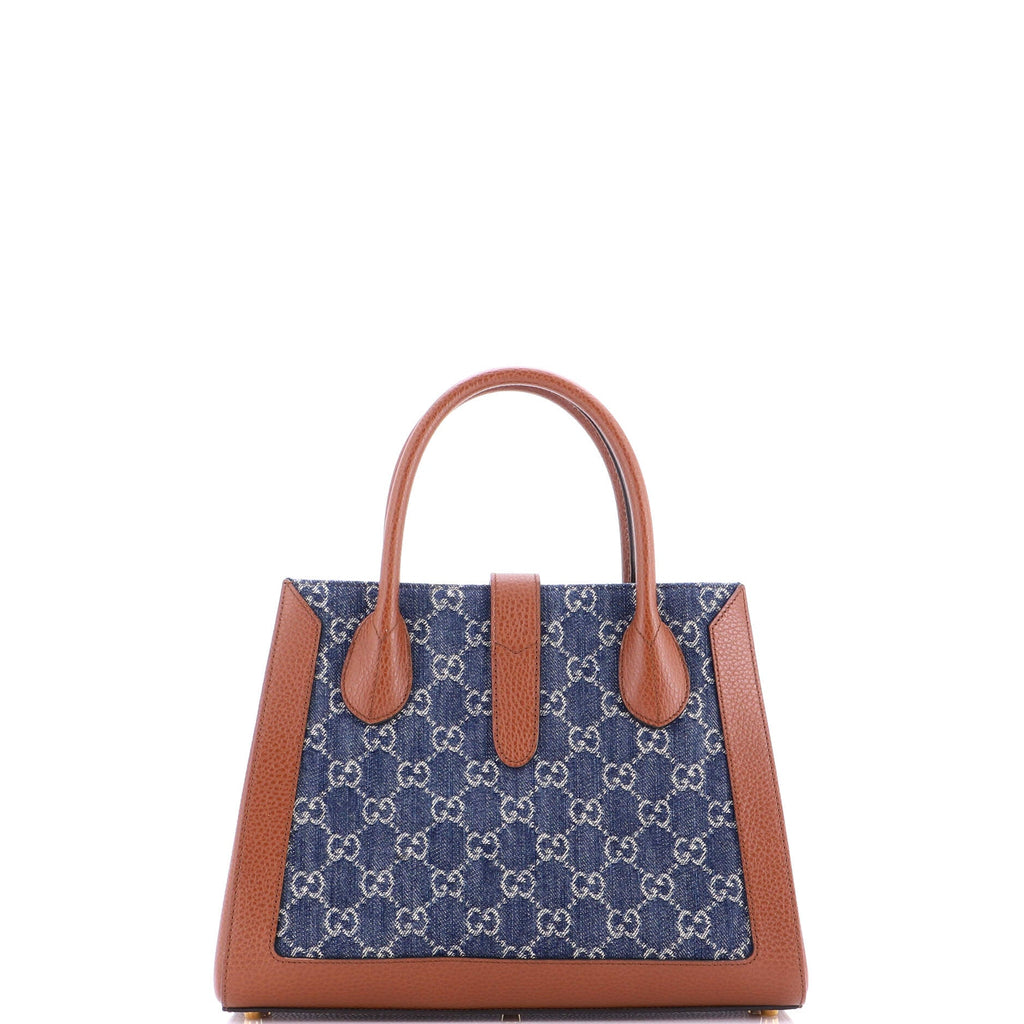 Jackie 1961 Tote GG Denim and Leather Medium